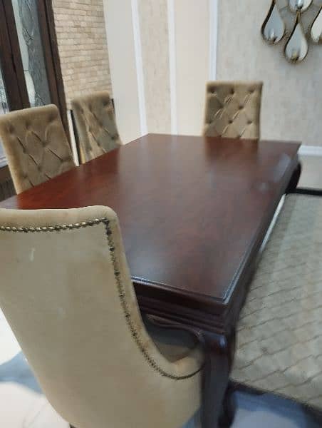 Dining table 6 x 3.75 ft 4