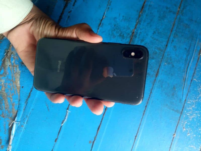 iPhone x black colour 256 gb condition 10 by 10 hy 1