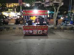 Bar B. Q Roll Paratha Set-Up (Stall For Sale)