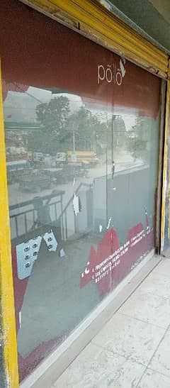 SHOP FRONT GLASS AND DOOR FOR SALE