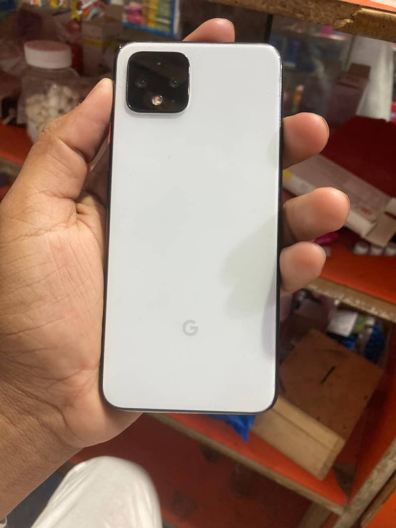 Google pixel 4 condition 10/10 @128gb duel sim 1