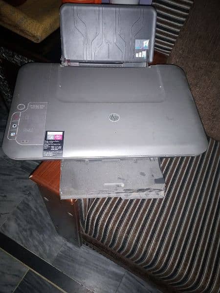 HP printer 10/10 without cartridge but all other accessories like CD . 3