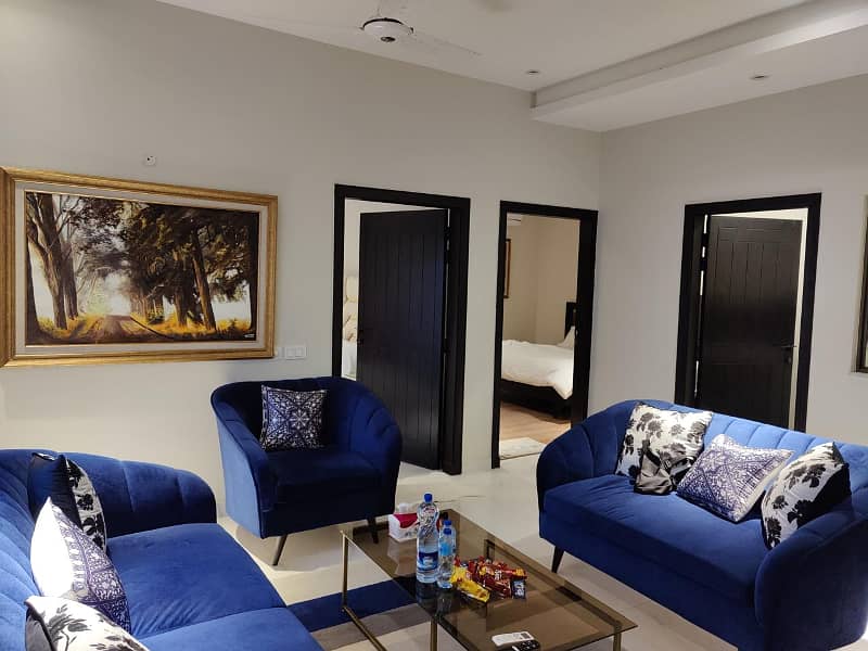 Fully Furnished 2 Bedrooms Apartment Available For Rent (Air bnb) In The Opus Gulberg Lahore 2