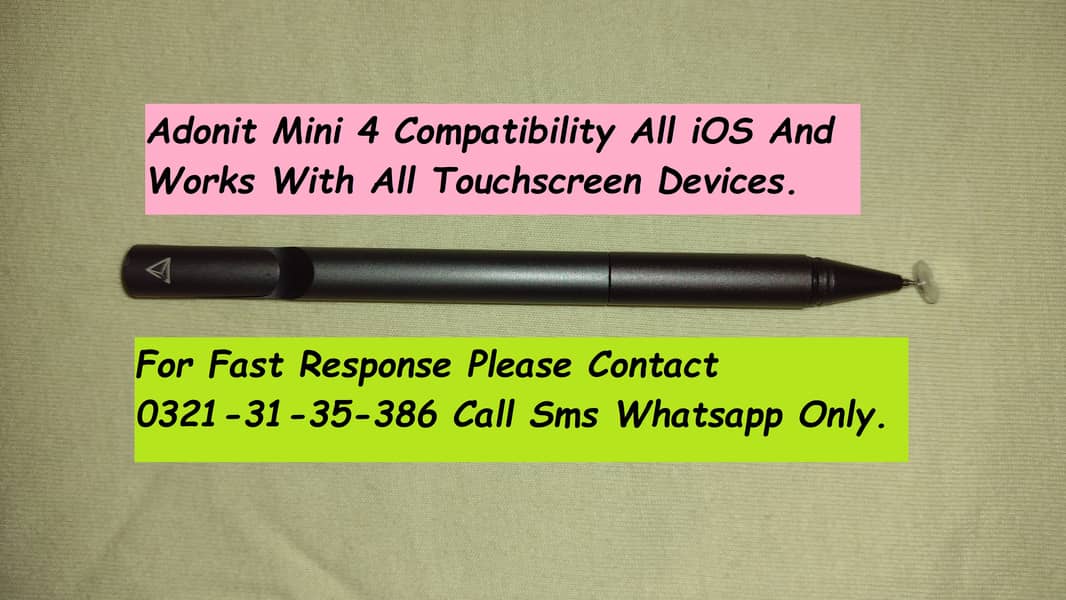 adonit mini 4 work with all ios & all touchscreen devices 3