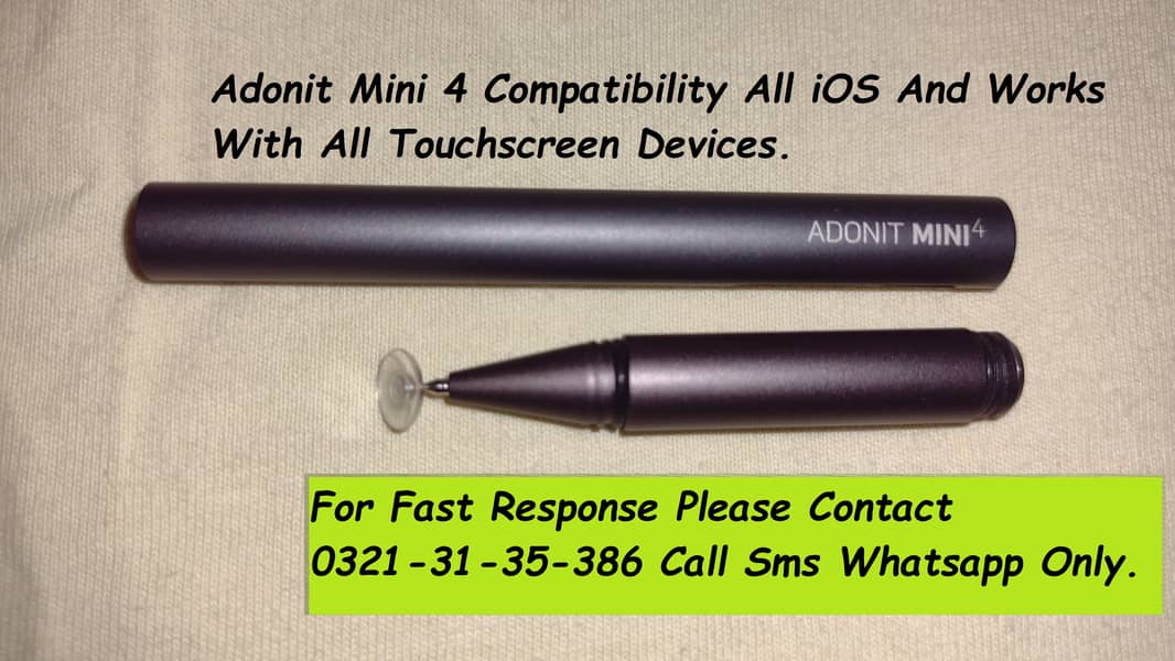 adonit mini 4 work with all ios & all touchscreen devices 4