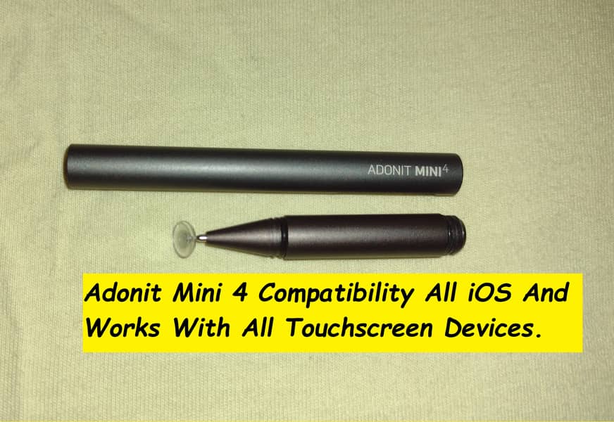 adonit mini 4 work with all ios & all touchscreen devices 12