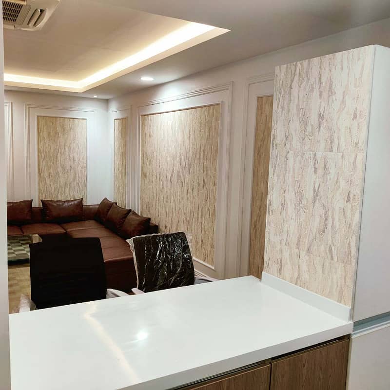 Fully Furnished 1 Bedroom Luxury Apartment For Rent In Goldcrest Mall And Residency DHA Phase 4 9