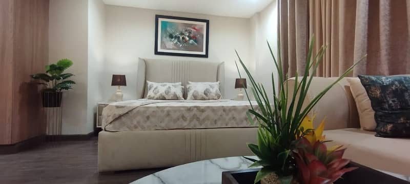 Furnished Fully Luxury Studio Apartment For Rent In Gold Crest Mall And Residency DHA Phase 4 4