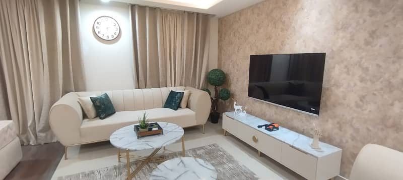 Furnished Fully Luxury Studio Apartment For Rent In Gold Crest Mall And Residency DHA Phase 4 13