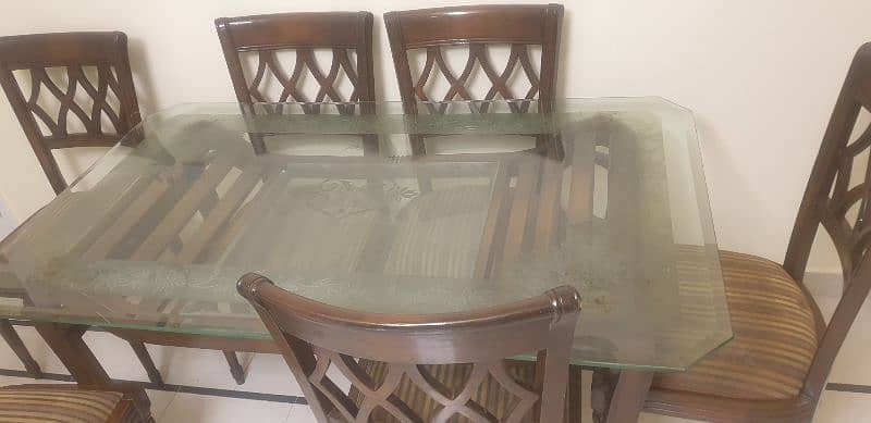 6 chairs imported dining table 5