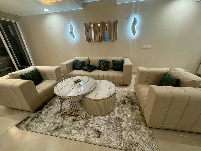 1 Bedroom Luxury Fully Furnished Apartment For Rent In Gold Crest Mall And Residency DHA Phase 4 10