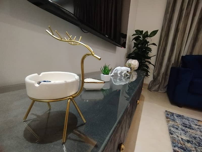 Studio Luxury Fully Furnished Apartment For Rent(Short time and long) In Gold Crest Mall And Residency DHA Phase 4 4