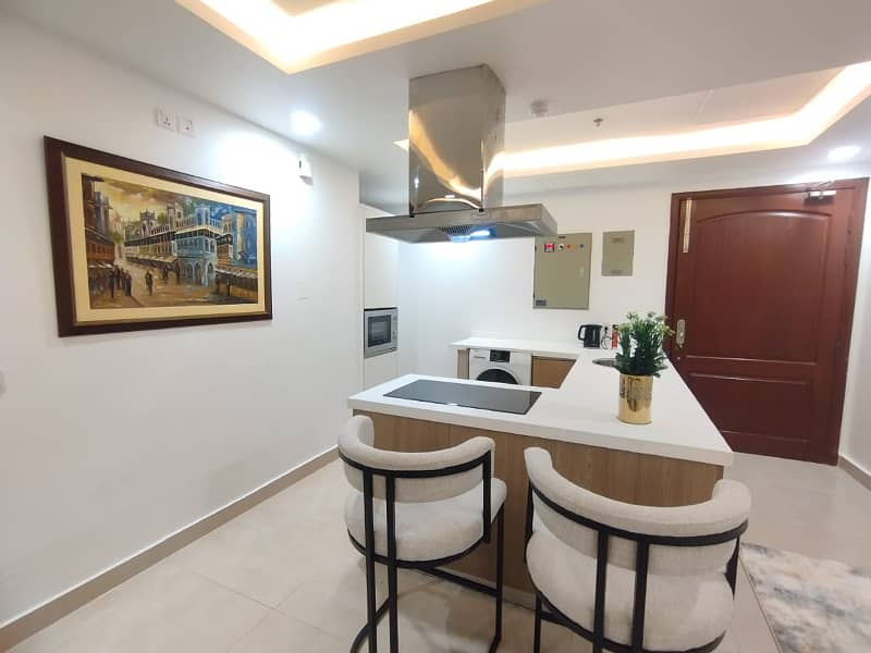 Studio Luxury Fully Furnished Apartment For Rent(Short time and long) In Gold Crest Mall And Residency DHA Phase 4 7