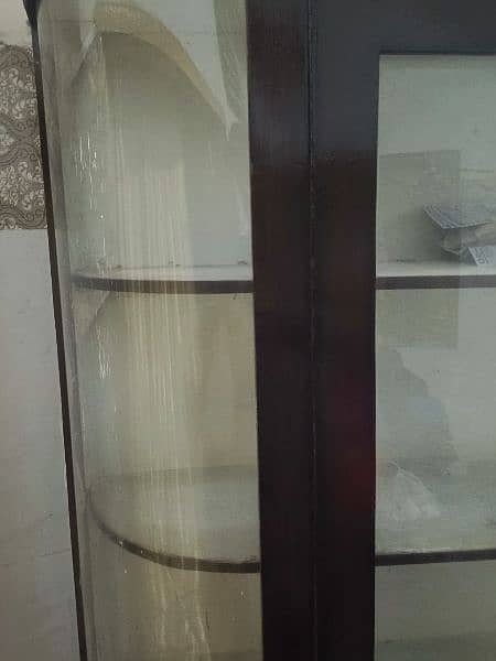 Showcase for sale Transparent Mirror 6