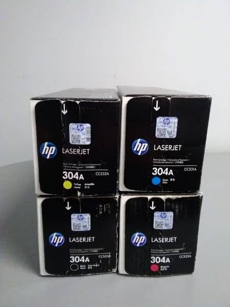 HP Black/Color All Types Toner Cartridges (Premium Quality) 6