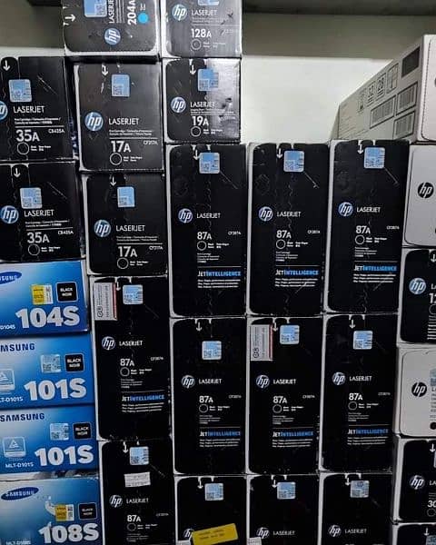 HP Black/Color All Types Toner Cartridges (Premium Quality) 8