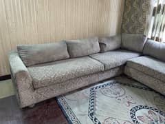 L shape 7 seater sofa 0