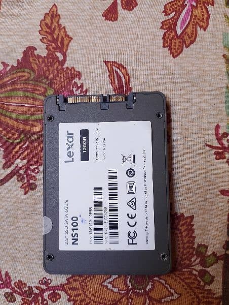 Lexar NS100 128Gb SSD Used 1