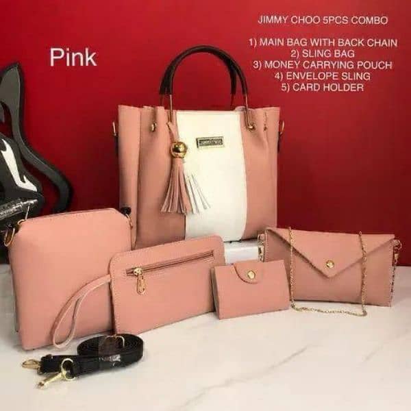 5 pc ladies handbag 2