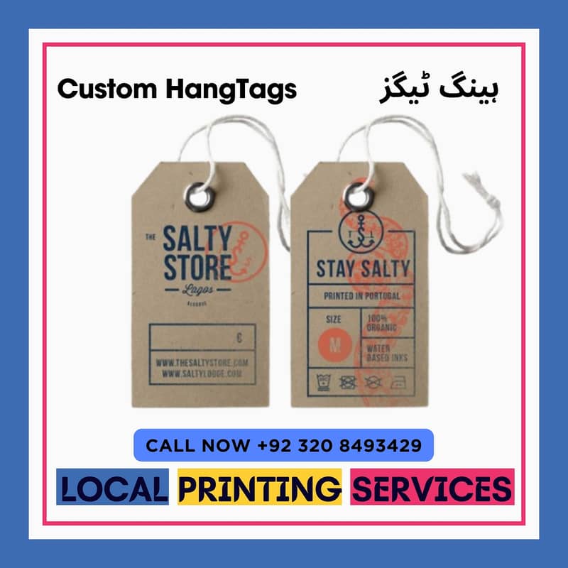 WovenLabels | Hangtag Hijab Labels | Abaya Labels Printing 1