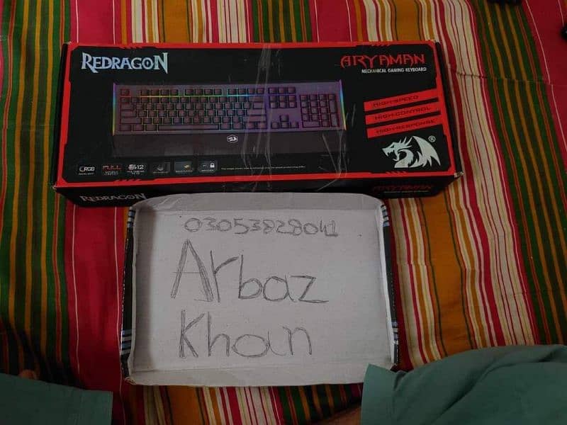 Redragon Aryaman k569 rgb mechanical keyboard 2