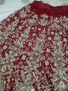 Brand New Bridal Red Lehnga with Matching Jewellery