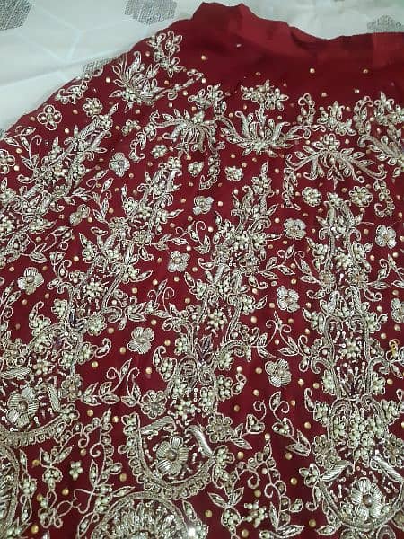 Brand New Bridal Red Lehnga with Matching Jewellery 0