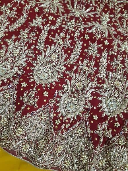 Brand New Bridal Red Lehnga with Matching Jewellery 11