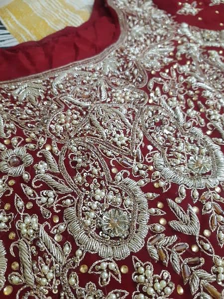 Brand New Bridal Red Lehnga with Matching Jewellery 13