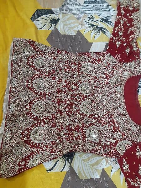 Brand New Bridal Red Lehnga with Matching Jewellery 15