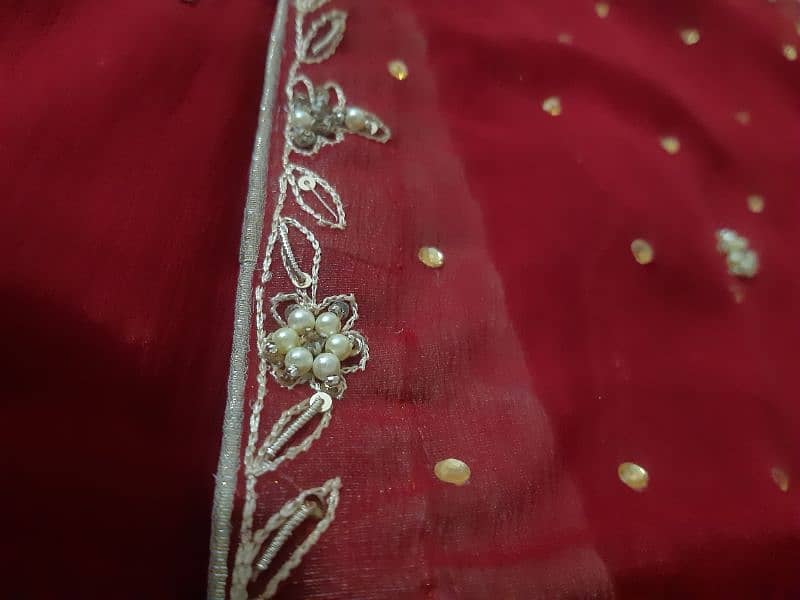 Brand New Bridal Red Lehnga with Matching Jewellery 17