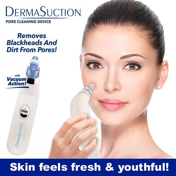 Derma Suction Pore Cleaning Device With Vacuum Action Face Pore Clean 2