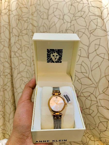 ANNE KLEIN GENUINE DIAMONDS WATCH 2