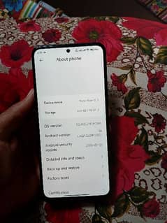 Redmi note 12 full box condition is 9.5 by 10 warranty 3 month reaming