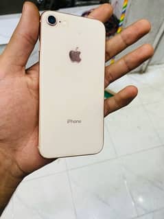 i phone 8 64Gb Golden colour All ok set pta approved