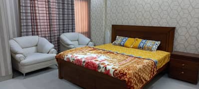 2 bed rom ful furnished safe & scour coupel allow bahria Town