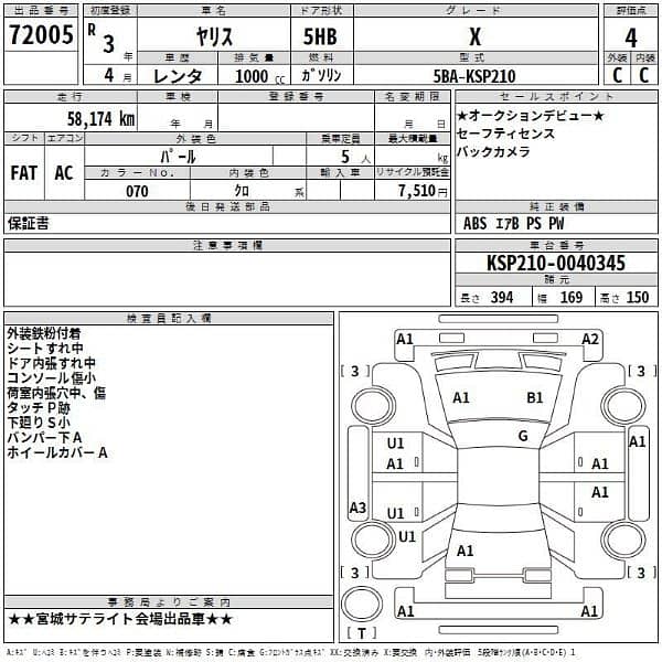 Toyota Yaris Japanese 2021 1