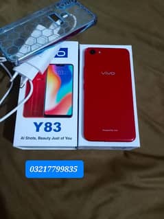 Vivo Y83 128+6Gb Saaf Condition^ Box or Original Vivo Charger Sath ha 0