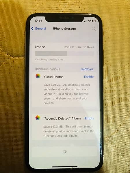 iphone X PTA approved 64gb 4