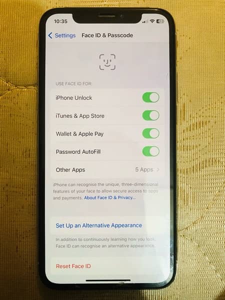 iphone X PTA approved 64gb 7