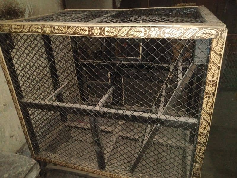 Wooden Colony Cage For Sale Size. 3 by 3 by 3 3