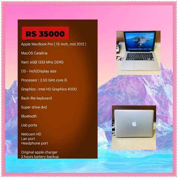 Lenovo edge e540 corei5 Laptop 2.60Ghz 8GB Ram 500GB HDD 15.6"Display 9