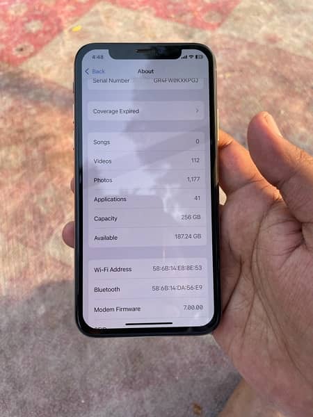 iPhone XS 256GB non pta 6