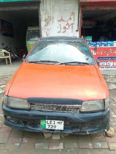 Daihatsu Charade 1989 Automatic engine Honda civic. new brand ki tarha 7