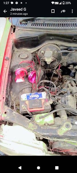 Daihatsu Charade 1989 Automatic engine Honda civic. new brand ki tarha 12