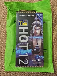 Infinix Hot 12 6/128 with box and all accessories