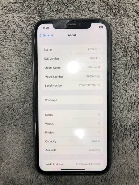 Iphone 11 64gb Non PTA 5