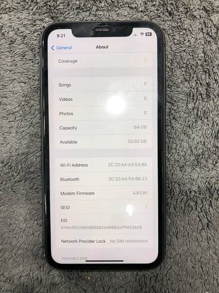 Iphone 11 64gb Non PTA 6