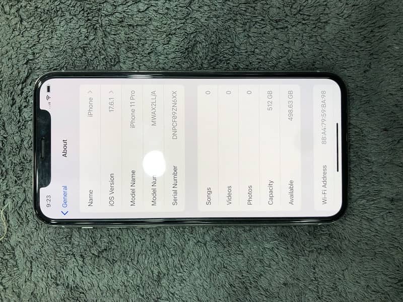 Iphone 11 PRO 512GB Non PTA 5