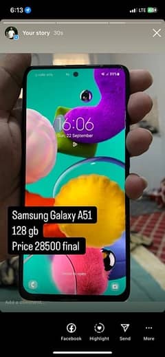 Samsung galaxy a51